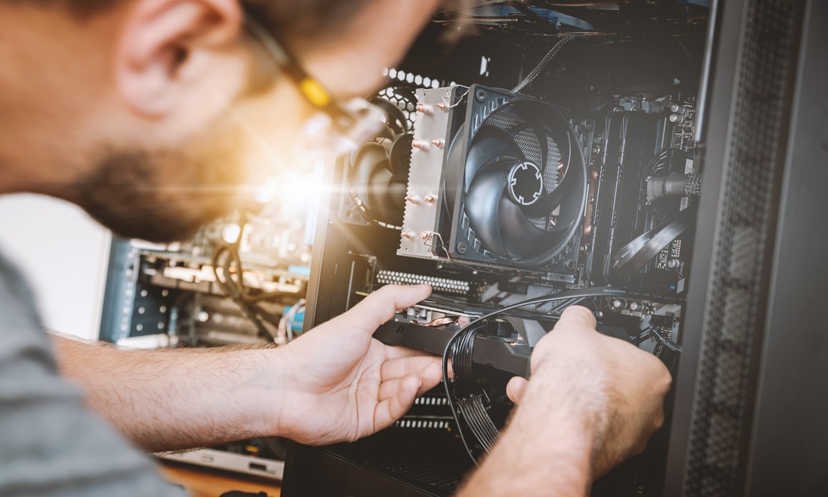 ការថែទាំសម្អាត PC
